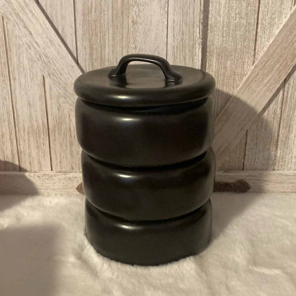 Rae Dunn Stacked Coffee, Tea and Sugar Canister